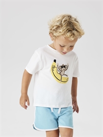 NAME IT T-shirt Jax Bright White